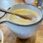 そば草香 - そば湯