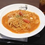 パステリアゴローゾ - 海老味噌トマトクリーム☆