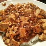 四川亭 - ランチセット♪麻婆豆腐アップ♪
