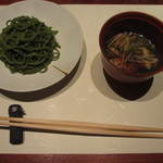 島之内 一陽 - 茶そば鴨せいろ(2013年12月)