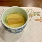 Miyarikyuu - 茶碗蒸しには甘口の煮穴子入り