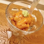 鮨おばな - 北海道の馬糞ウニです