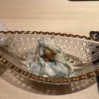 鮨 華 - セリ、うるい白和え
