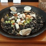 Barta - イカ墨のパエリアランチ1人前500円