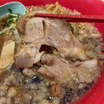 札幌海老麺舎 - 背脂煮干しそば950円