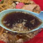 札幌海老麺舎 - 背脂煮干しそば950円