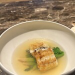 pesceco - 氷出ししたいりこ出汁のクリアな旨味と生き生きした香りがまず突き抜ける！