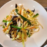 中華マニア - 豚ロースと彩り野菜炒め　アップ