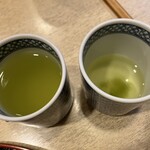 Shikisaryou Edo - お茶、途中で追加してくれた。