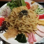 ほんのちょっと - ・「冷やし中華(¥1100)」のアップ。