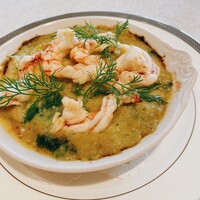 AzzurrA Mare SAJIMA - エビとカブのグラタン