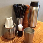 セキレイ - 卓上。