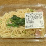 ディオ - 料理写真:菜の花の和風ペペロンチーノ (税抜)98円 ※開封前 (2024.01.27)