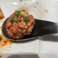 焼肉SEJONG 錦店 - 一口ユッケたれ