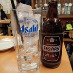 亀松 - ホッピーセット