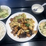 天福 餃子酒場 - 回鍋肉定食　¥700-（税込）
