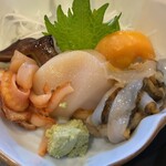 寿司割烹　海老寿司 - 貝類刺¥700