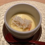 寿司 蒼 - ズワイガニとマスカルポーネの茶碗蒸し