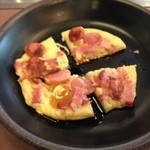 Okonomiyaki Teppanyaki Tokugawa - メープルかけました