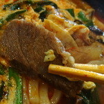 アリラン亭 - 2013.12ユッケジャン鍋焼きうどん