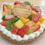 季節のフルーツタルト フルーツミックス 直径18cm