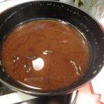 銀座 天一 - 赤出汁