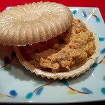 賛否両論 - 2013年Xmasコース あん肝といぶりがっこの最中