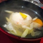 賛否両論 - 2013年Xmasコース タラバガニの真薯