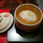 賛否両論 - 2013年Xmasコース 白子の蕪蒸し