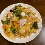 翠月園 - 五目焼きそば