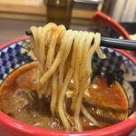 三田製麺所 - 麺(つけ麺＋辛味増し)