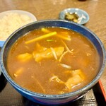 丸はし - カレー南蛮そば