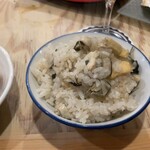 牡蠣BASARA - 牡蠣の土鍋ご飯