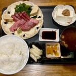 Sｙａ楽 - 上マグロ刺身定食