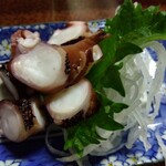 鶴亀 - たこぶつ切り 450円(税込)(2024年1月27日撮影)