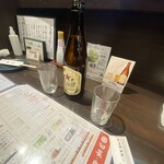 Shunsai Sumibi Yaki Tamagawa - そうでした！奥様から『赤星飲まない？』って
                        
                        誘われてこの店に来たのでありました！
                        
                        立川って赤星を置いてる店があんまりないイメージ。
                        
                        2人で赤星を飲む。