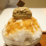 京はやしや - ほうじ茶氷あんみつX'masバージョン（1050円・小盛り）