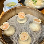 Din Tai Fung - 海老焼売（4個 880円 tax in）