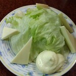 鶴亀 - チーズレタス 300円(税込)(2024年1月5日撮影)