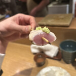 やきとりshira - ささみ断面