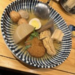 大衆おでん★もつ焼き 酒場はなび - 写真を撮るのを忘れてました。