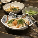 酒と肴 進 - 白子ポン酢