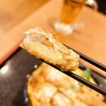 Gohandokoro Katsu An - 熟成ロースかつ断面