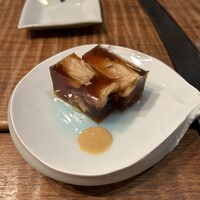 浅草 ひら山 - 穴子の煮こごり