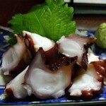 鶴亀 - たこのぶつ切り 450円(税込)(2023年12月29日撮影)