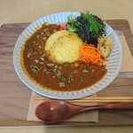 ヒロさんちのスパイスカリー - 料理写真:旬野菜の薬膳カレー スプーン・箸付き