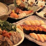 鮨竜 - 宴会コースは季節に