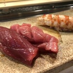 Edofuji - マグロの漬けと中トロ