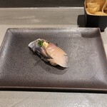 立食い鮨 鮨川 - 真鯵 大分