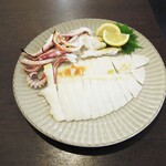 奥出雲 そば処 一福 - 白イカ一夜干し